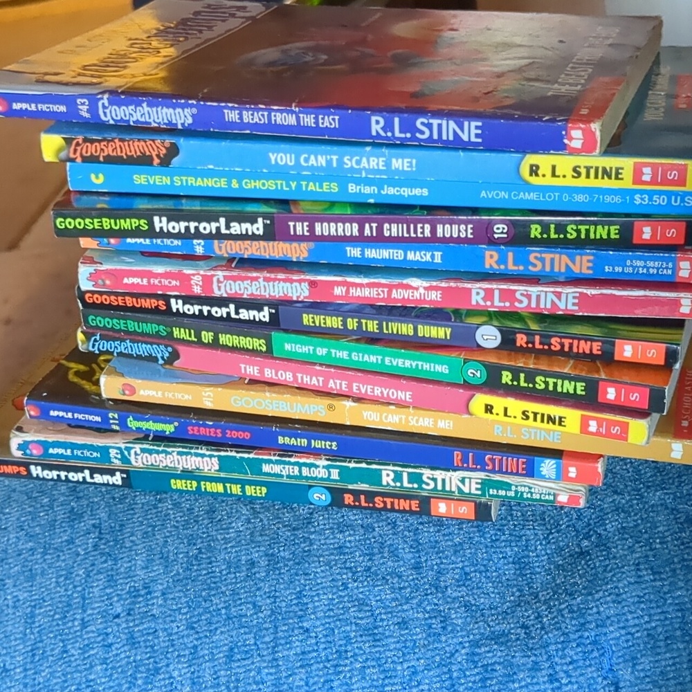 Books goosebumps books